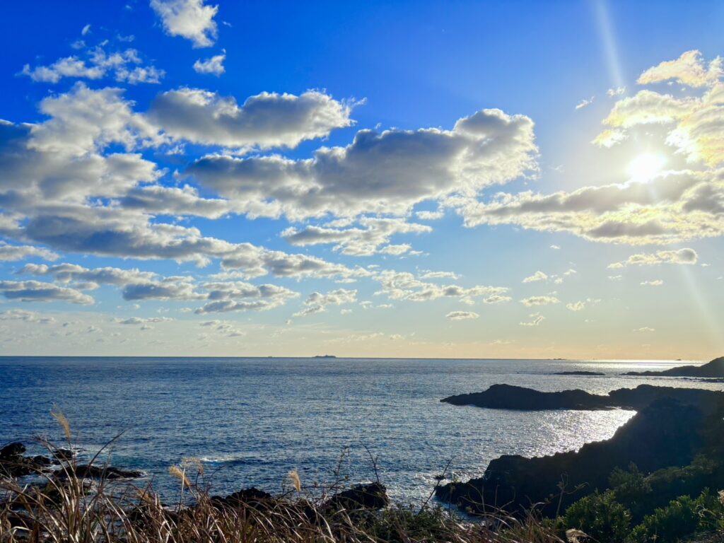 須崎海岸の美し風景。