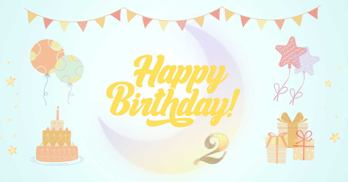 2歳誕生日ケーキは、富士市の「はなとうさぎ」で注文。楽しいお誕生日会になりました。